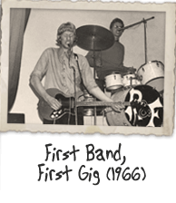 First Band, First Gig (1966)